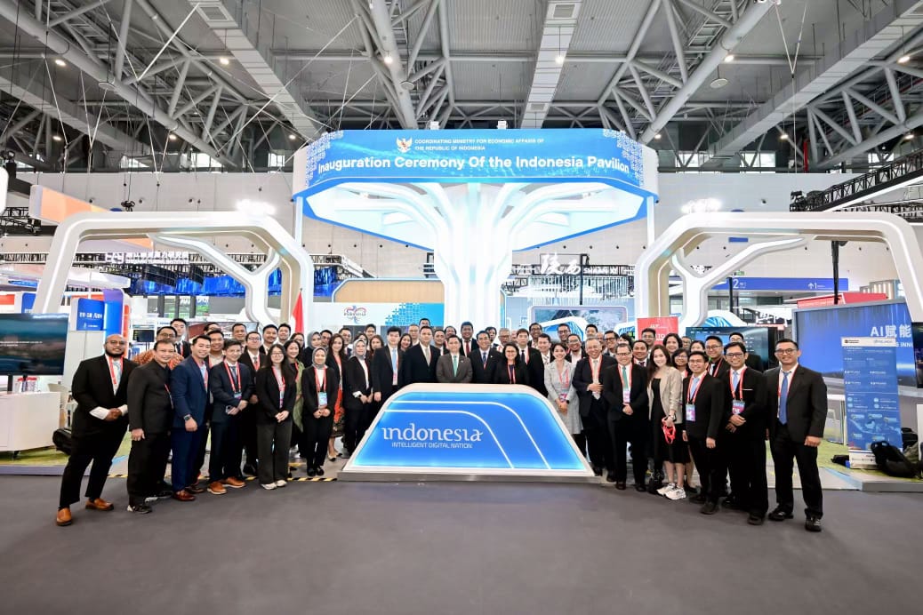 International pavilion inauguration ceremony at a JU Fair Global trade event